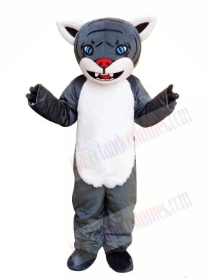 Grey Cartton Tiger Mascot Costume Free Shipping 