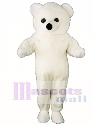 White Polar Bear Mascot Costume