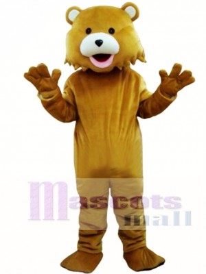 Brown Bear Adult Mascots Costume