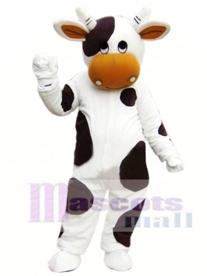 Cow Cattle Mascot Costume Halloween Party Dress