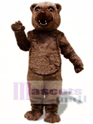 Brown Bear Mascot Costume