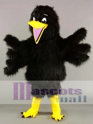 Black Bird Crow Mascot Costume