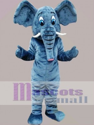 Elephant Mascot Costume Cartoon