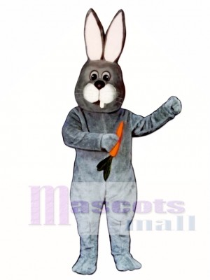 Toothless Rabbit Easter Bunny Mascot Costume