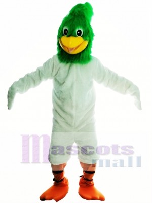 Green Roadrunner Mascot Costume