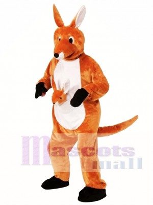 Jumping Jenny Kangaroo Mascot Costume