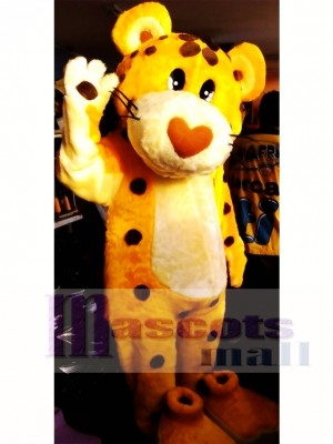 Cute Cheetah Mascot Costume
