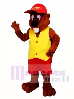 Beaver Mascot Costume  