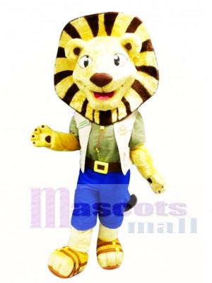 Folly Lion Mascot Costume