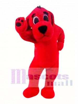 Big Red Dog Mascot Costume