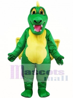 Adult Green Fly Dragon Mascot Costumes  