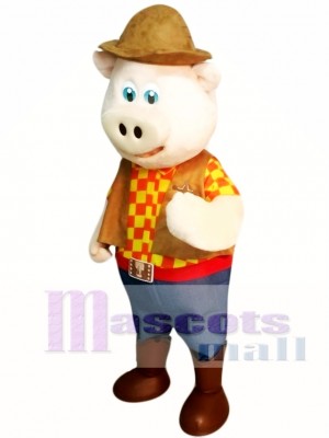 High Quality Pig Mascot Costume