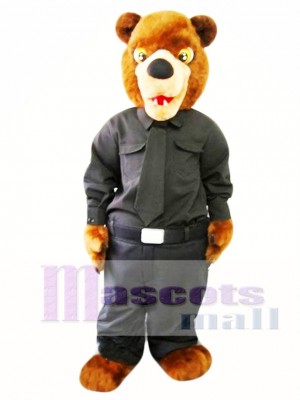 Cree Nation Police Bear Mascot Costume