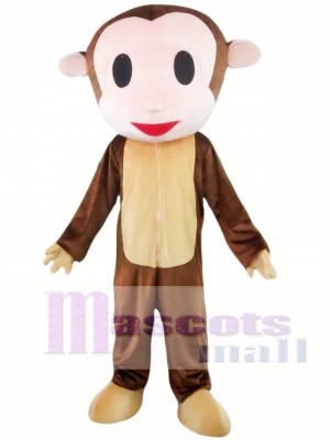 Big Head Monkey Mascot Costume