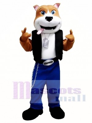 Cool Dog Mascot Costume
