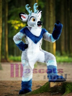 Lovely Cartoon Deer Adult Mascot Costume Christmas