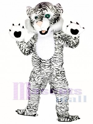 Black and White Tiger Mascot Costumes