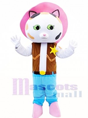 Sheriff Callie's Wild West Sheriff Caillie Mascot Costume