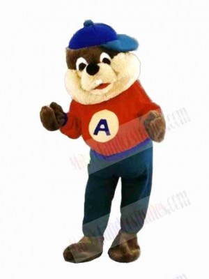 Ace Beaver Mascot Costume