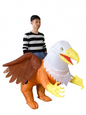 Griffin Eagle Bird Carry me Ride on Inflatable Costume Halloween Christmas Costume for Adult