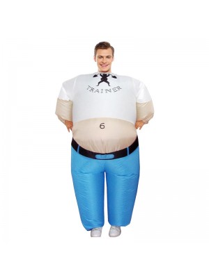 Personal Trainer Inflatable Costume the Sailor Man Cosplay Costume for Adult Male