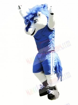 College Sport Horse Mascot Costume Free Shipping 