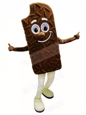 Giant Chocolate Ice Cream Mascot Costume 