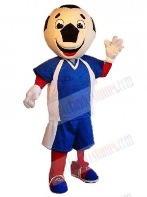 Happy Football Mascot Costume 