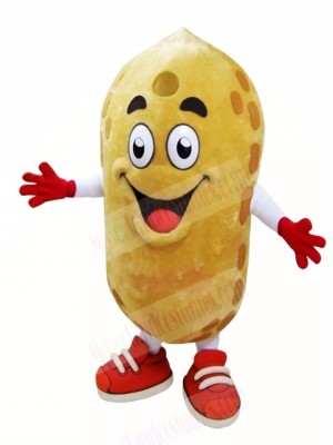 Happy Peanut Mascot Costume 