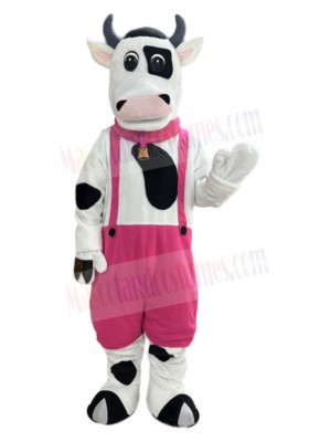 Cow mascot costume