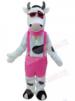 Mootown Moo Cow mascot costume