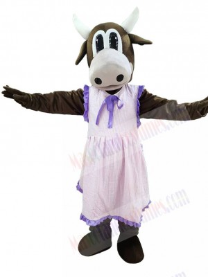 Cattle mascot costume