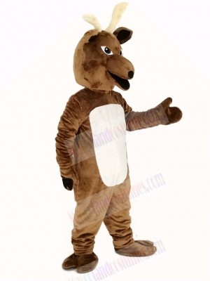 Sleepy Deer Mascot Costume Animal