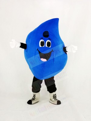 Funny Water Drop Mascot Costume Cartoon