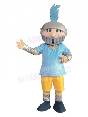 Knight Boy mascot costume