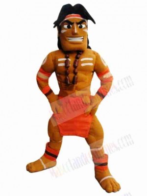 Indian Warrior Mascot Costume