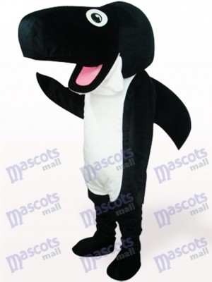 Black Whale Ocean Adult Mascot Costume