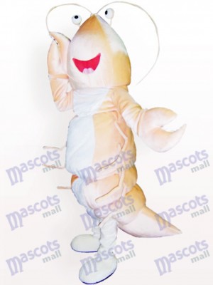 Shrimp Cartoon Adult Mascot Costume