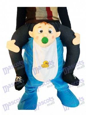 Piggyback Baby Carry Me Ride on Infant Mascot Costume