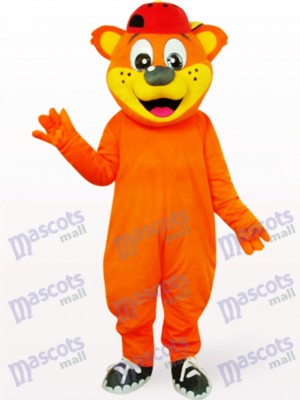 Lovely Yellow Male Pipi Bear Animal Mascot Costume