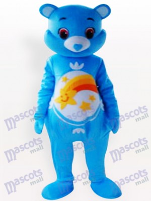 Blue Bear Animal Mascot Costume