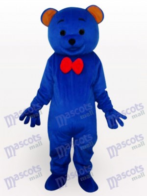 Blue Teddy Bear Animal Mascot Costume