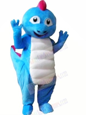 Big Blue Dragon Mascot Costumes Animal	