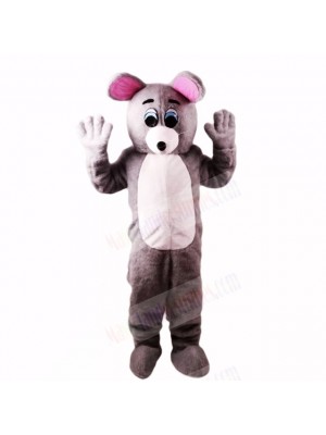 Grey Mouse Lightweight with Blue Eyes Mascot Costumes Cartoon