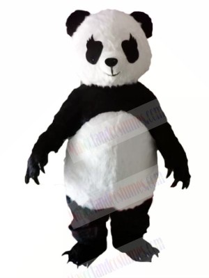 Panda with Long Eyelashes Mascot Costumes Animal