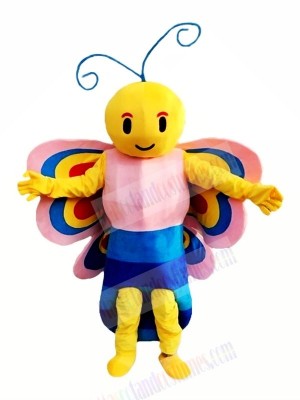 Beautiful Butterfly with Colorful Wings Mascot Costumes Animal	