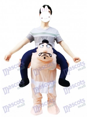 Carry Me Japanese Sumo Wrestling Costume Wrestler Piggy Back Mascot Costume