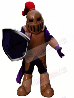 Copper Knight Spartan Trojan Mascot Costume