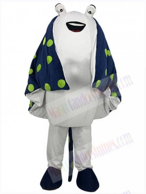 Manta Ray mascot costume