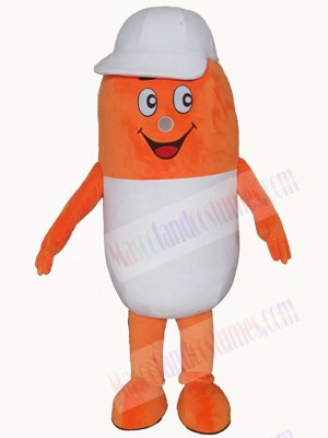 Pill mascot costume